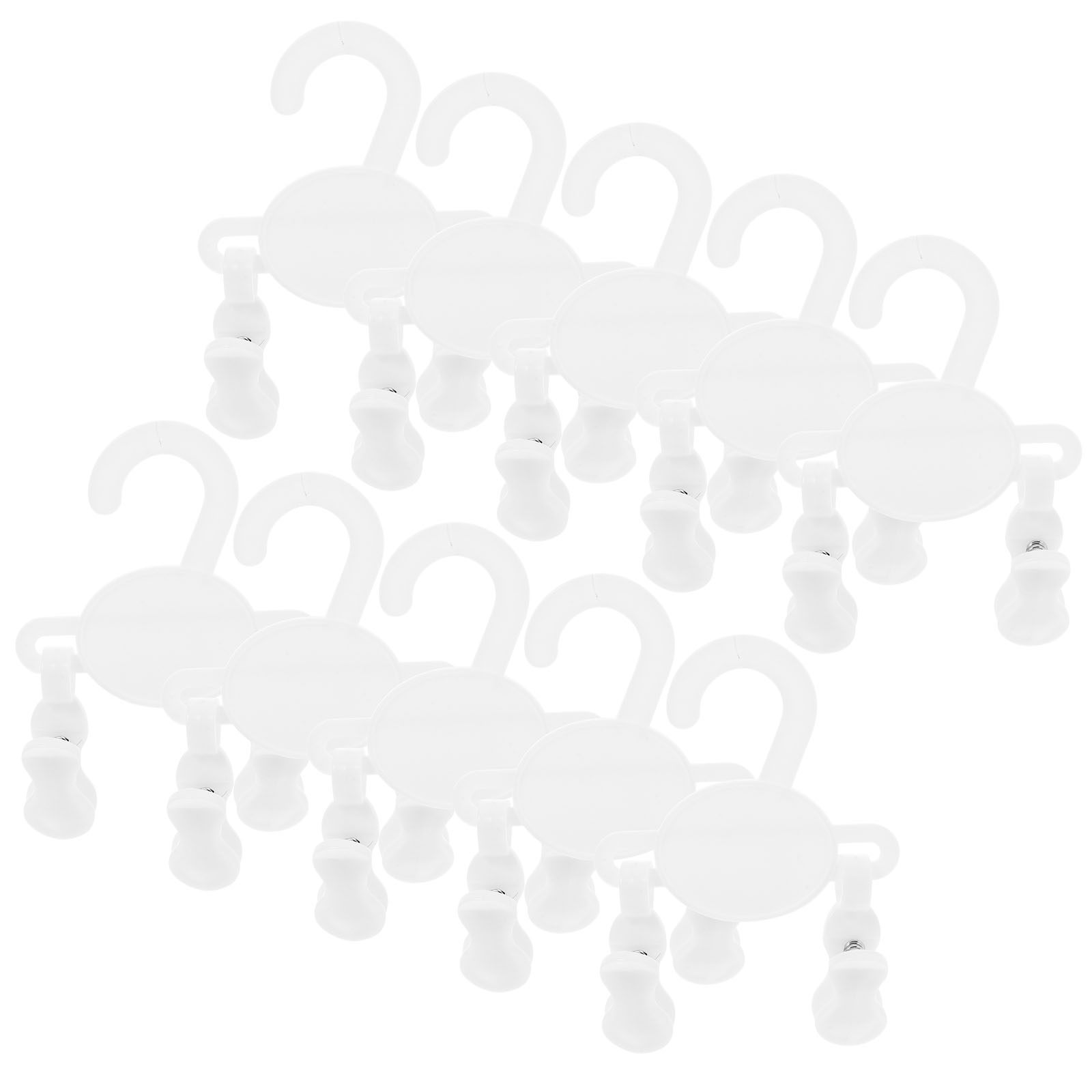 Baby Nursery Hooks - 10 個幼児靴クリッププラスチックベビースリッパフック子供靴下ホルダー保育園クローゼットオーガナイザーポータブル軽量衣類乾燥用