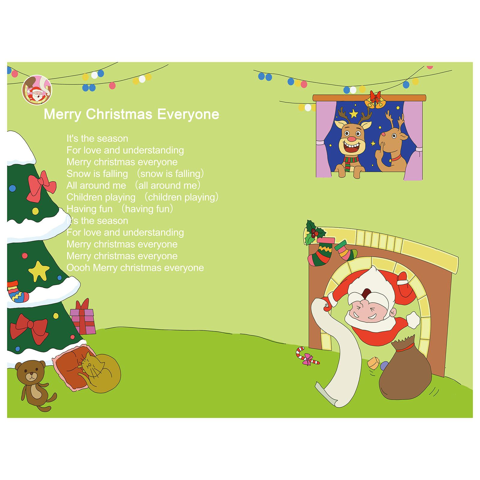 Baby Nursery Song - インタラクティブな子供用サウンドブック ホリデー10曲 クリスマス童謡 知育玩具 キッズ ベビー