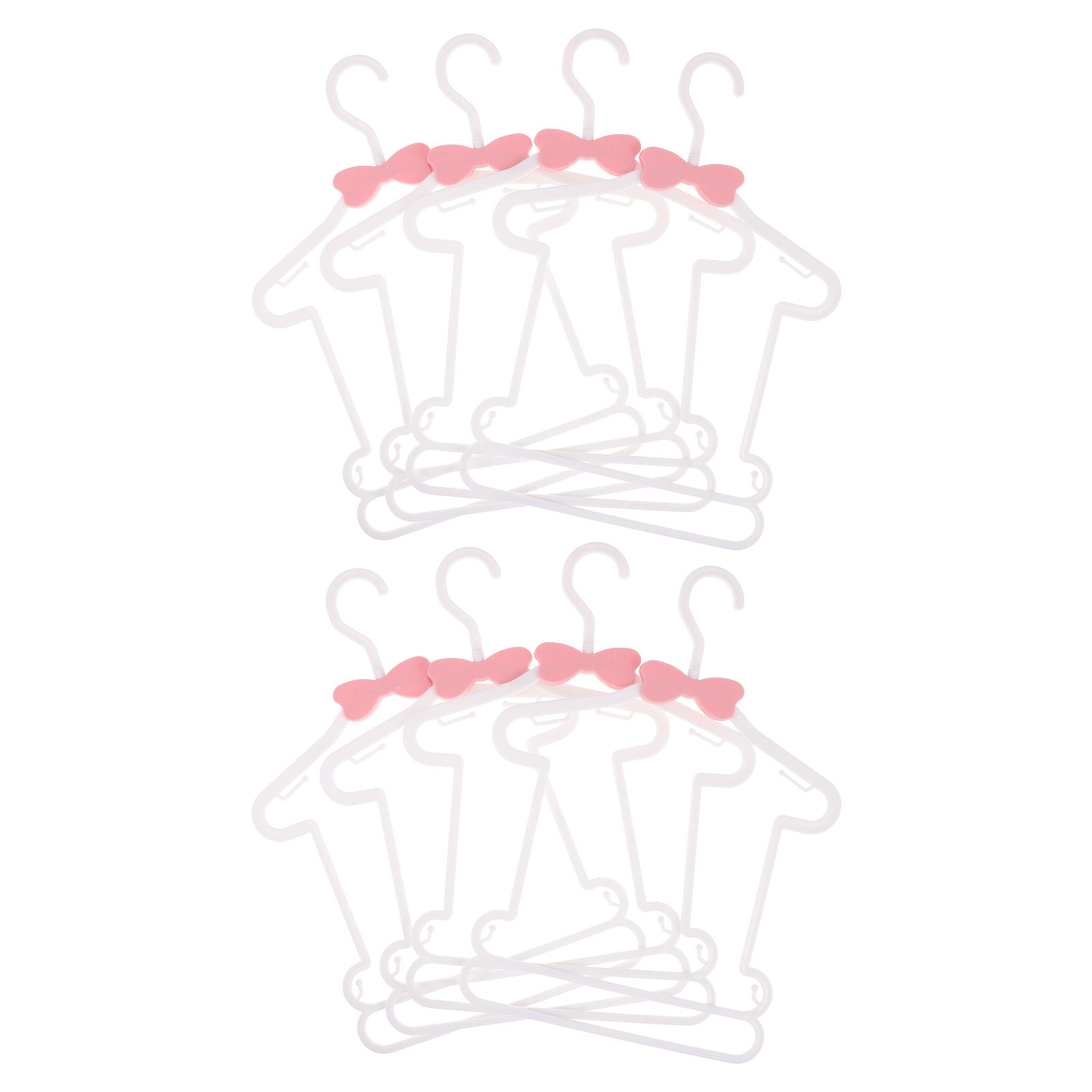 Baby Nursery Hooks - 8個入り幼児用衣類ハンガー プラスチック製滑り止め ベビー服ディスプレイ 保育園クローゼット用回転式フック 子供用衣類ハンガー