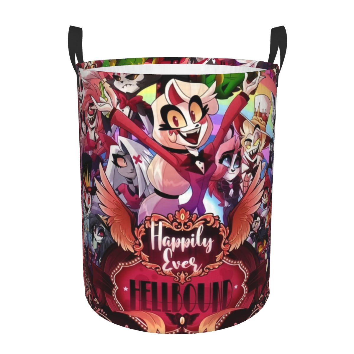 Baby Nursery Song - カスタムアメリカ Hazbin ホテルランドリーバスケットアニメコメディソングとダンスベビーバスケット保育園おもちゃオーガナイザー収納ビン