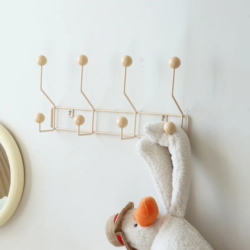 Baby Nursery Hooks - 赤ちゃんと子供のためのヴィンテージウォールフック,金属製の衣類ホルダー,帽子ラック,かぎ針編みのオーガナイザー,保育園の装飾,韓国スタイル