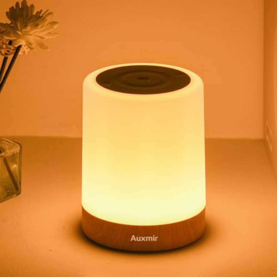 Baby Nursery Colors - 赤ちゃん用ナーサリーナイトライト、授乳とおむつ替え用の充電式タッチランプ、256 RGBカラー、5段階の明るさ調整