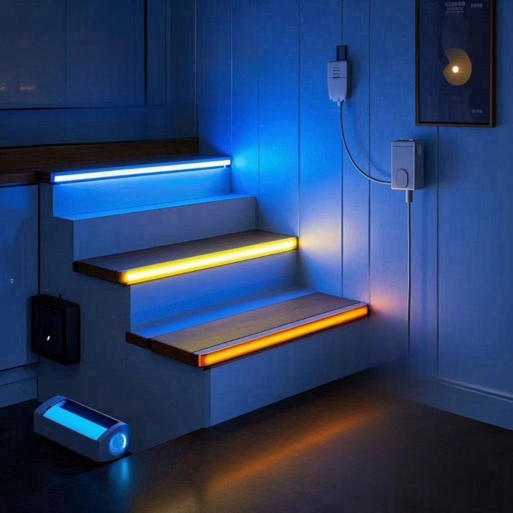 モーションセンサー付きワイヤレスLEDストリップライト –  - Drawer Dresser White のレビューと価格