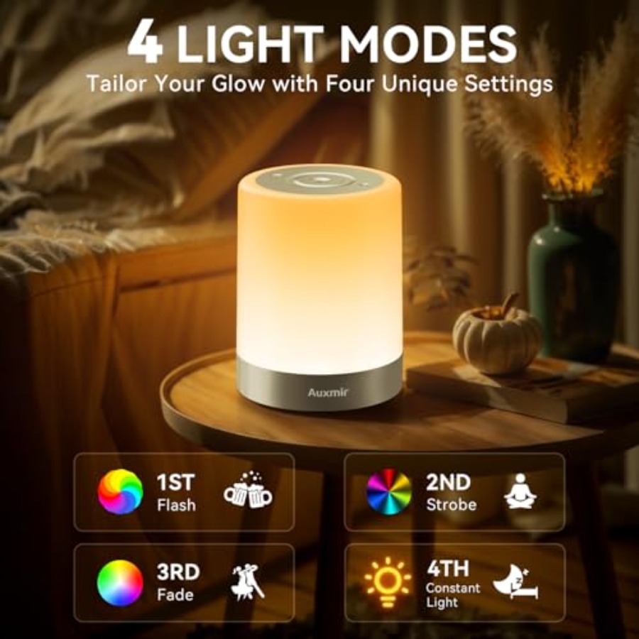 赤ちゃん用ナーサリーナイトライト、授乳とおむつ替え用の充電式 - Baby Nursery Colors のレビューと価格