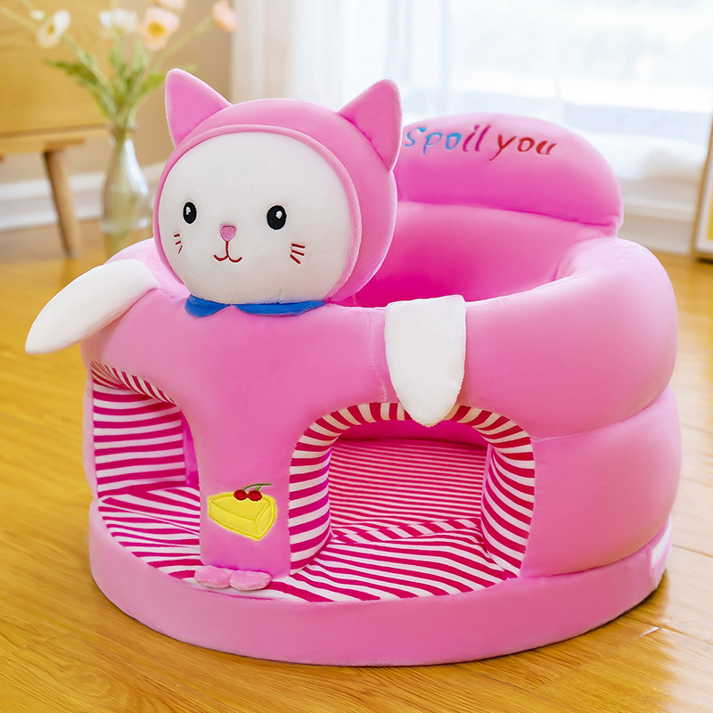 柔らかいぬいぐるみベビーサポートソファカバー、洗濯可能、幼児 - Baby Nursery Chair のレビューと価格