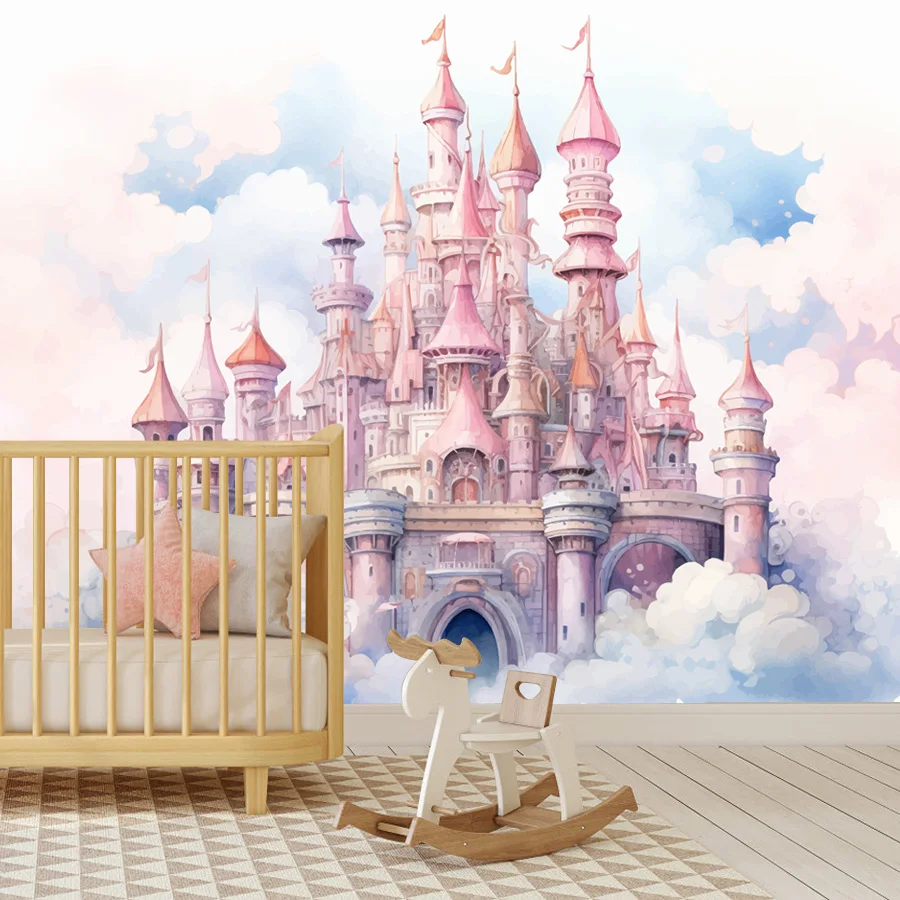 カスタム壁紙 ホームデコレーション 剥がして貼るだけの壁紙  - Baby Nursery Mural Wallpaper のレビューと価格