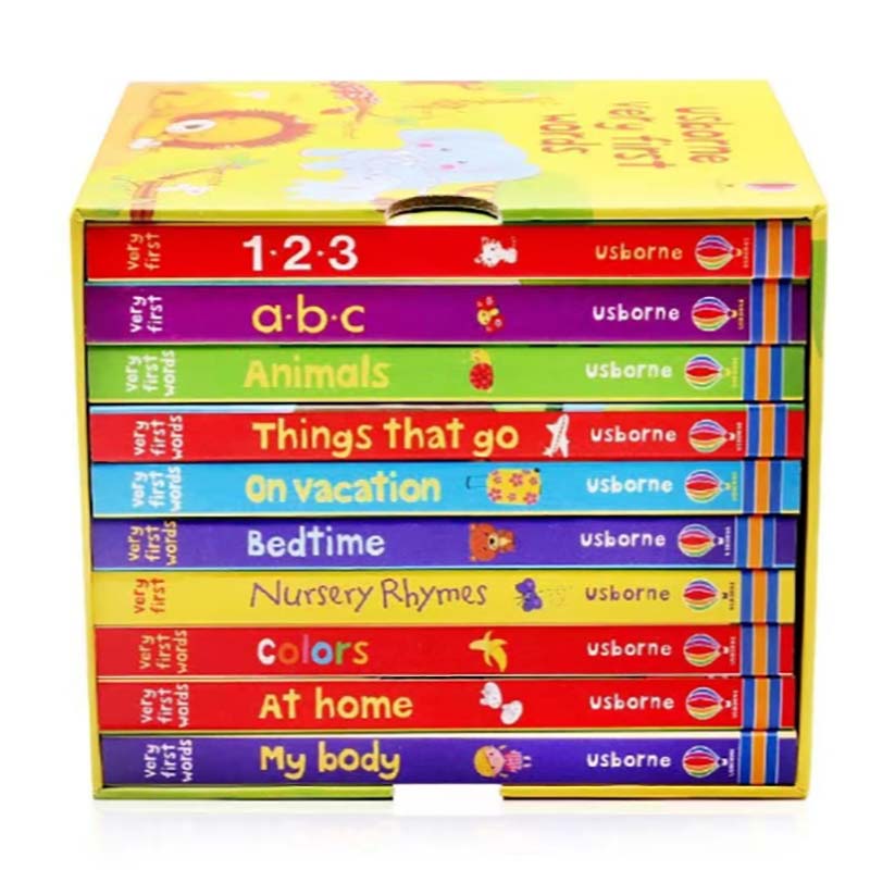 Usborne Very First Words 10冊セッ - Baby Nursery Colors のレビューと価格