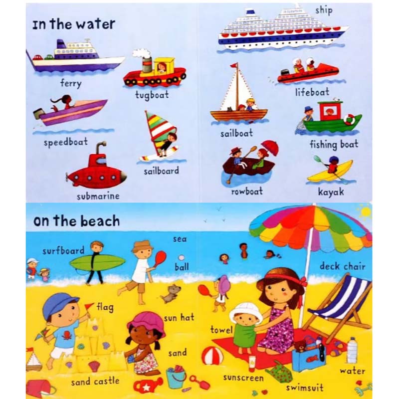 Usborne Very First Words 10冊セッ - Baby Nursery Colors のレビューと価格