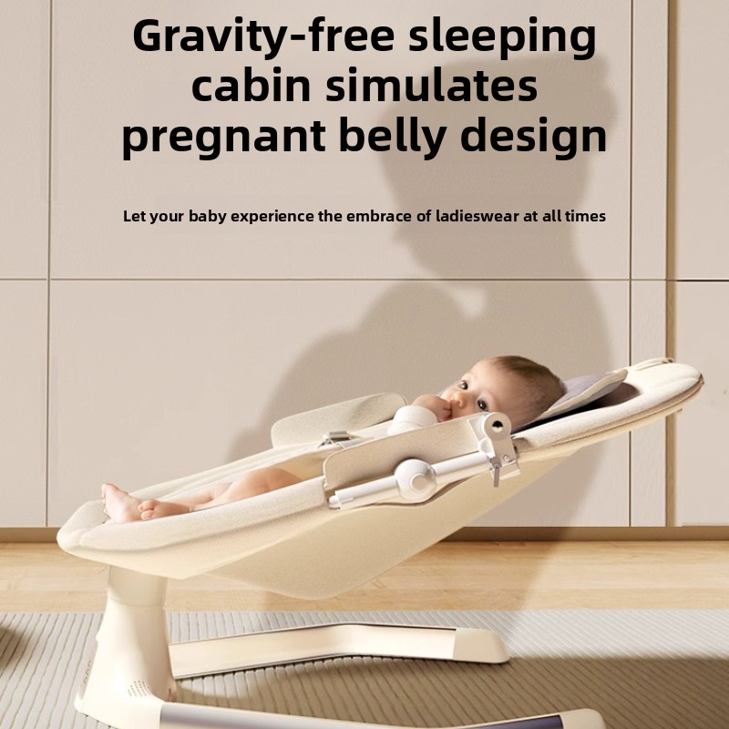 幼児用電動ベビーブランコ、3つの速度設定、内蔵曲、Bluet - Baby Nursery Song のレビューと価格