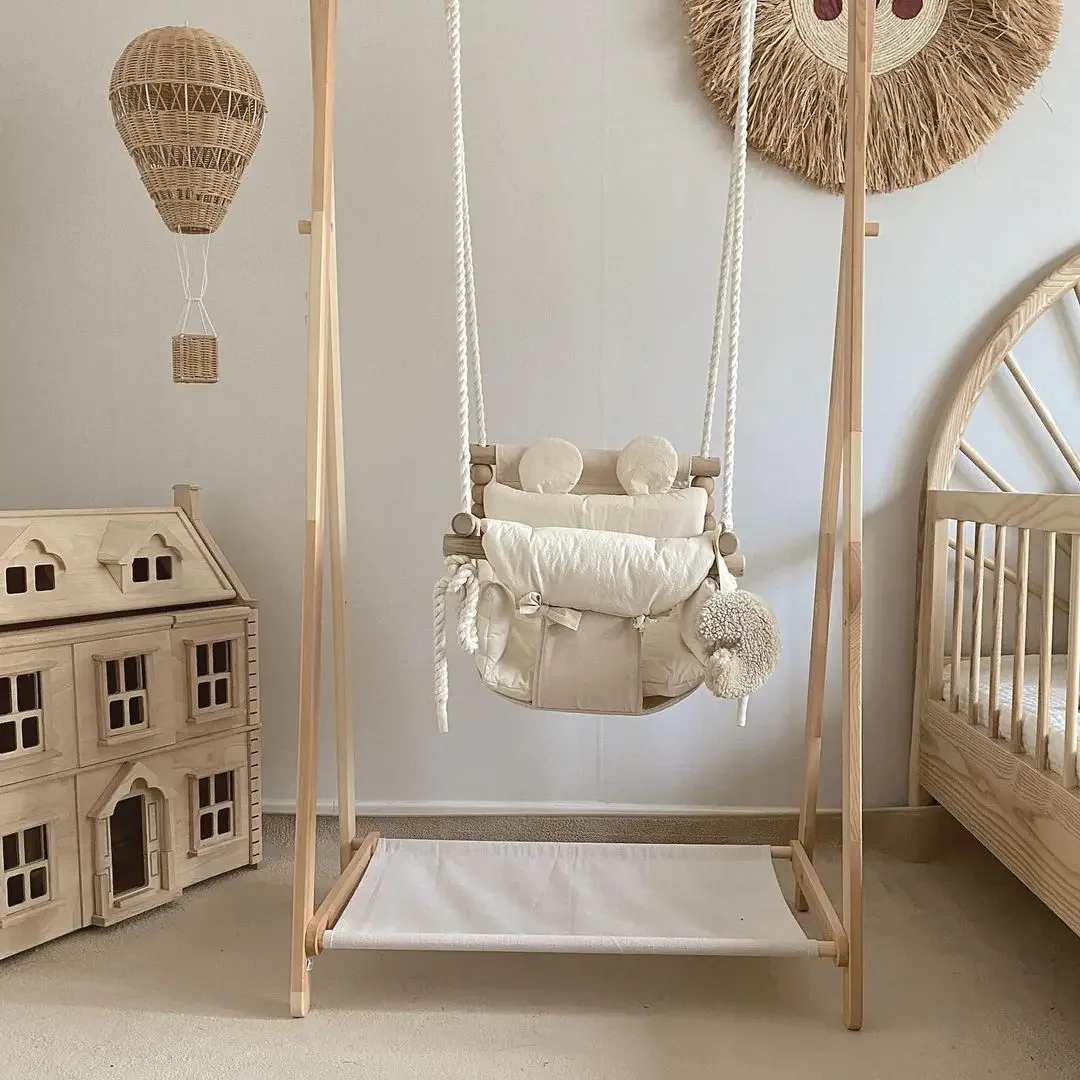 ベビー室内ハンギングスイング、幼児用ハンギングチェア、小型バ - Baby Nursery Chair のレビューと価格