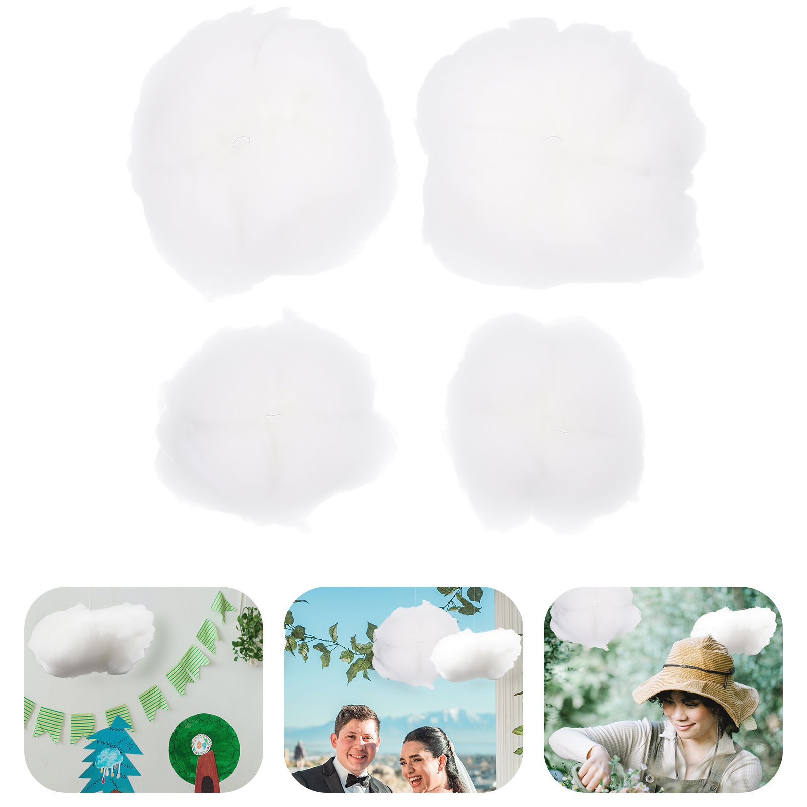 美しい色の4点セットの吊り下げ装飾品、保育園のベビーベッドの - Baby Nursery Colors のレビューと価格