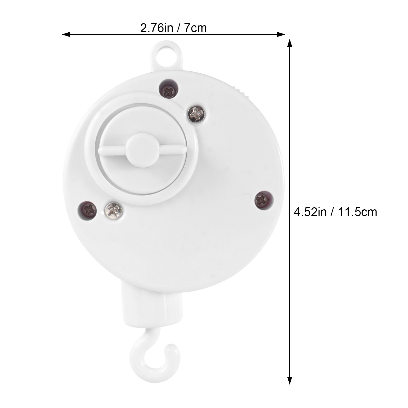 1個入りベビーミュージックボックス、白いプラスチック製ホルダ - Baby Nursery Hooks のレビューと価格