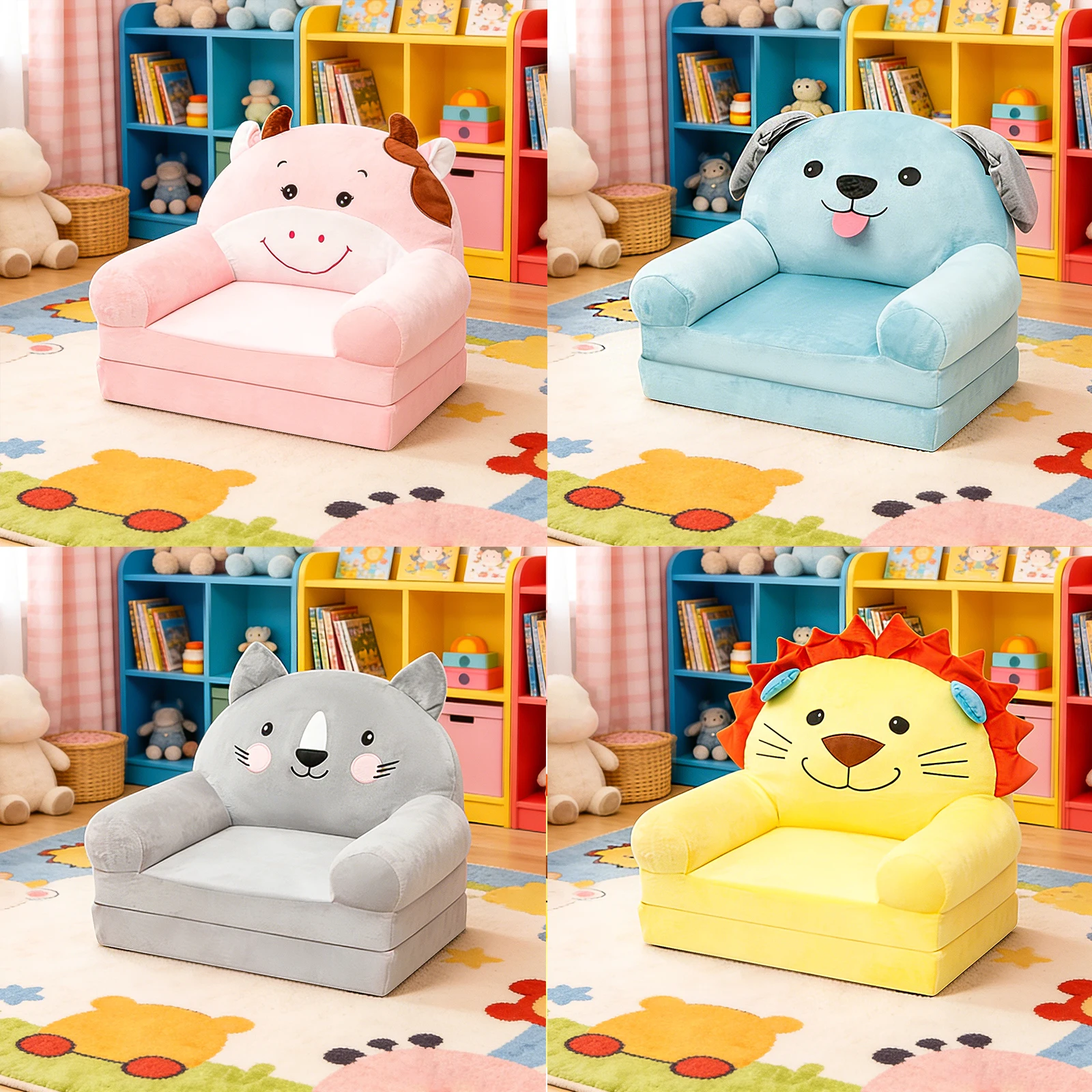 折りたたみ式子供用ソファベビーシートチェアフォーム入り幼児用 - Baby Nursery Chair のレビューと価格