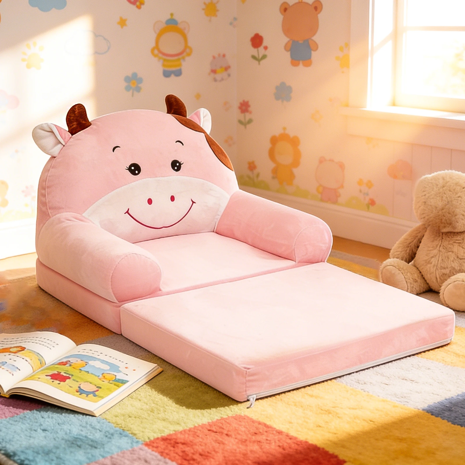 折りたたみ式子供用ソファベビーシートチェアフォーム入り幼児用 - Baby Nursery Chair のレビューと価格