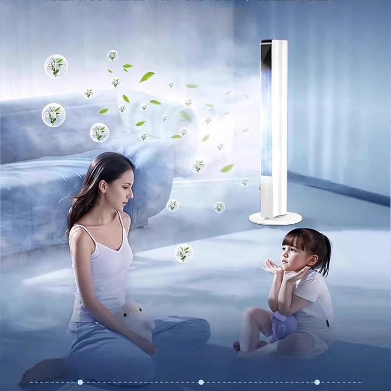 新しいエアクーラーファン - リモート 45 付きターボ静音 - Baby Nursery Air Purifier のレビューと価格