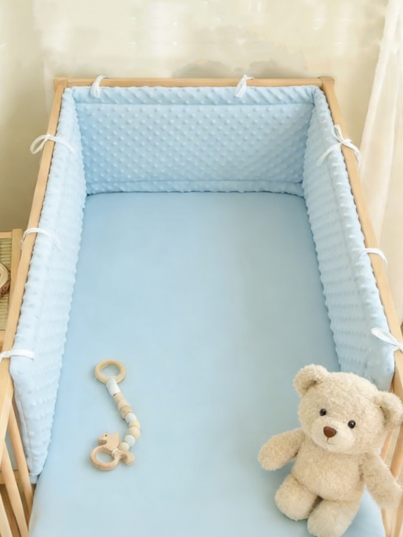 ベビーベッド用厚手バンパー、ベビーベッド周り保護パッド、ベビ - Baby Nursery Glider のレビューと価格