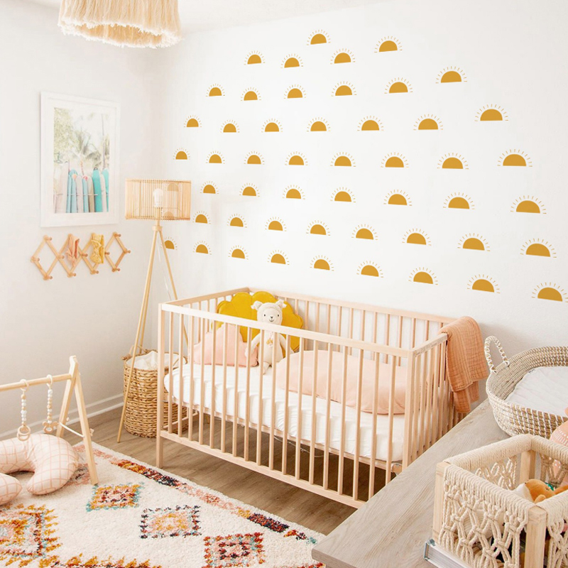 ウォールステッカー,自由奔放に生きるスタイル,黄色,oran - Baby Nursery Yellow のレビューと価格