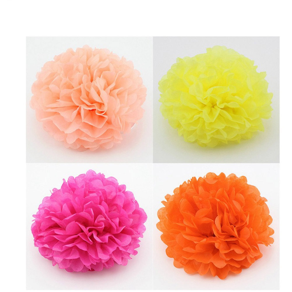 5個入りペーパーフラワーボール 小さくて簡単に折りたためる  - Baby Nursery Colors のレビューと価格