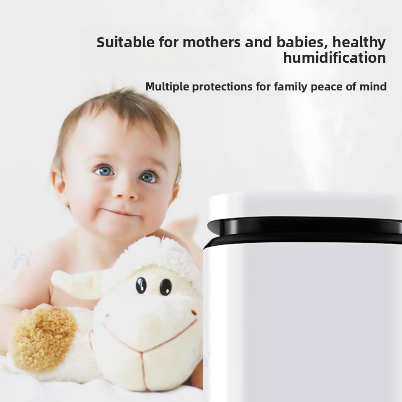 家庭用加湿器、寝室に最適、静かで妊婦や赤ちゃんにも適していま - Baby Nursery Air Purifier のレビューと価格