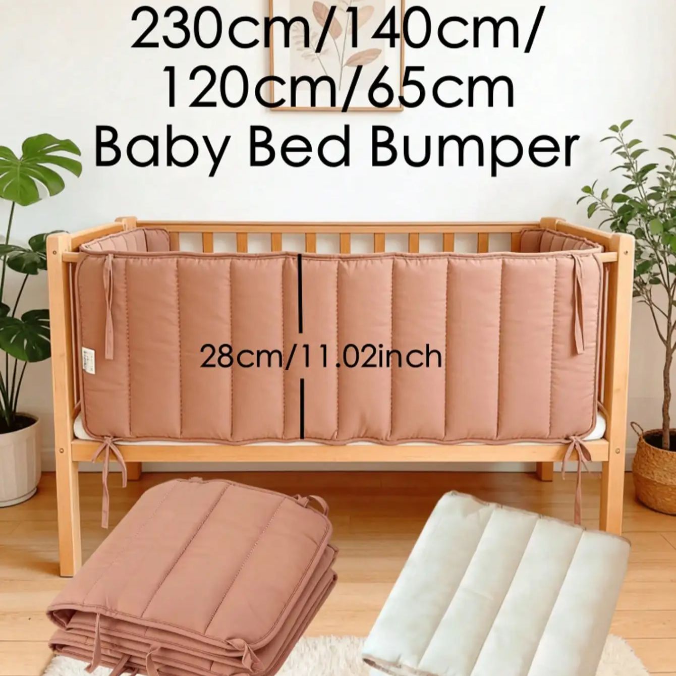 ベビーベッド用バンパー、柔らかい寝具用ベビーベッドバンパー、 - Baby Nursery Glider のレビューと価格