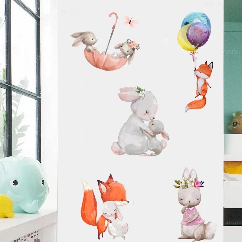 子供のためのクマのかわいいウォールステッカー,赤ちゃんの部屋 - Baby Nursery Wallpaper Girl のレビューと価格