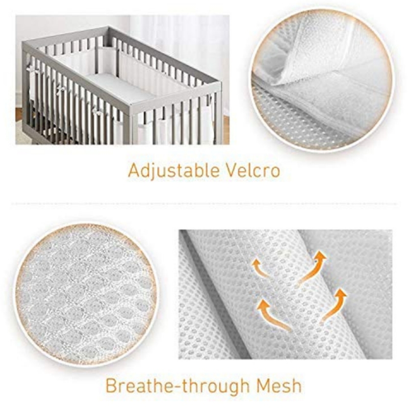 ベビーベッド用バンパー,幼児用寝具アクセサリー,蝶のデザイン - Baby Nursery Glider のレビューと価格