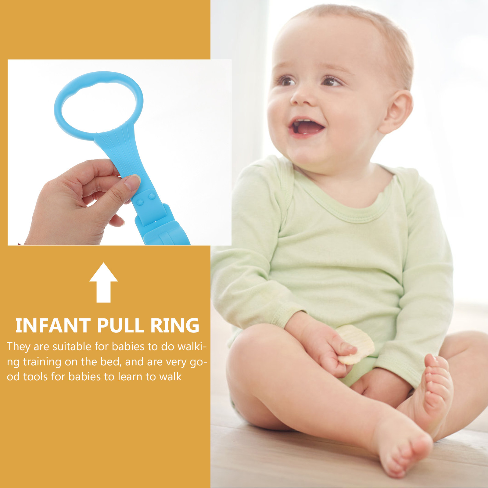 4 個のベビープルリングポータブルスタンドアップリング保育園 - Baby Nursery Colors のレビューと価格
