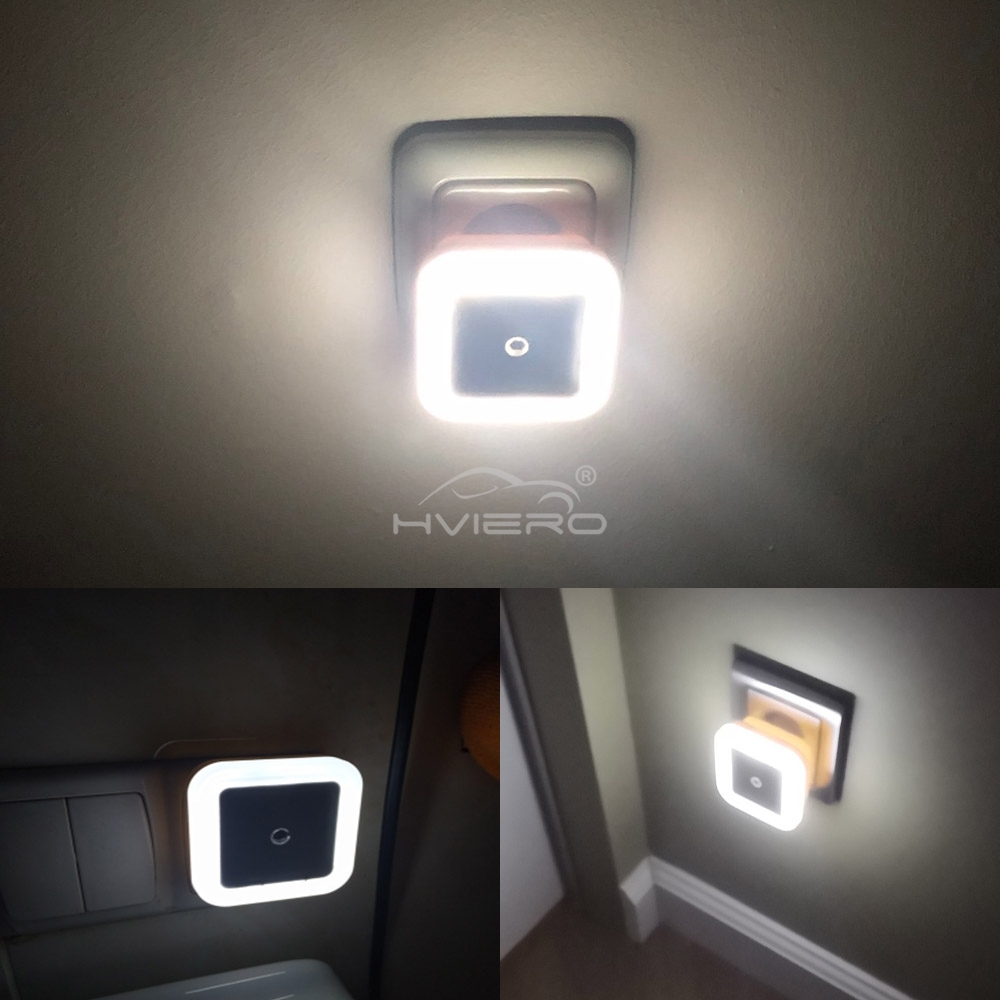 ミニ LED ナイトライトセンサー制御誘導省エネ睡眠壁ランプ - Baby Nursery Light のレビューと価格