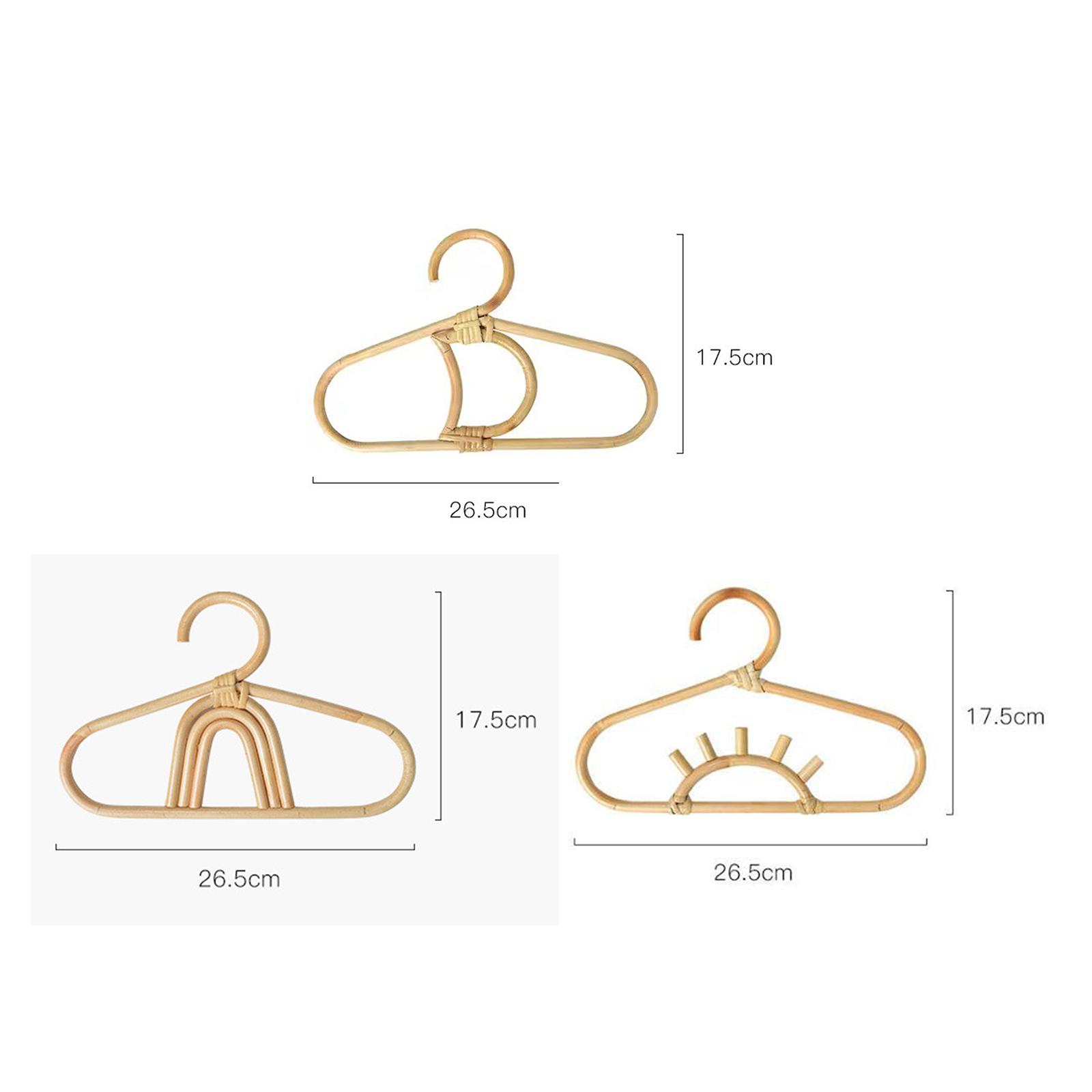 子供服ハンガー服帽子ルームラタンスムーズナーサリーオーガナイ - Baby Nursery Hooks のレビューと価格
