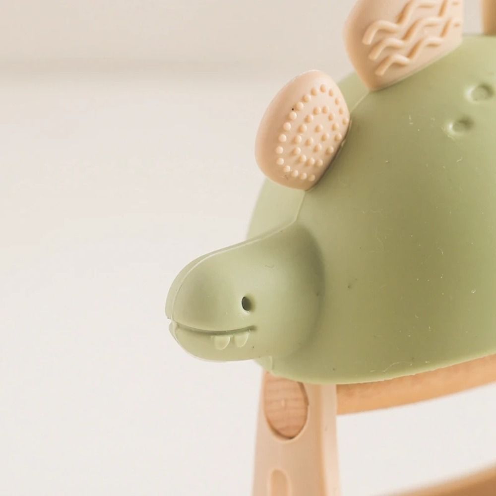 食品グレードシリコン製恐竜歯固め、取り外し可能なテクスチャ表 - Baby Nursery Colors のレビューと価格