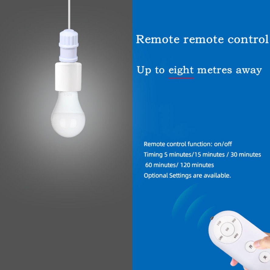 E27 60 ワットワイヤレスリモコンスマートタイマースイッ - Baby Nursery Light のレビューと価格