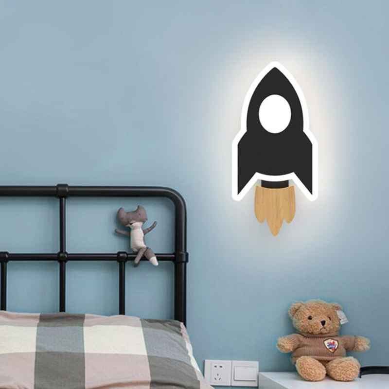 モダンでクリエイティブなLEDウォールランプ,漫画のキャラク - Baby Nursery Light のレビューと価格